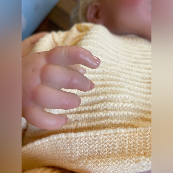 Lifelike Reborn Baby Doll Boy 19” Full Body Silicone Realistic Newborn Baby - Picture 8 of 11